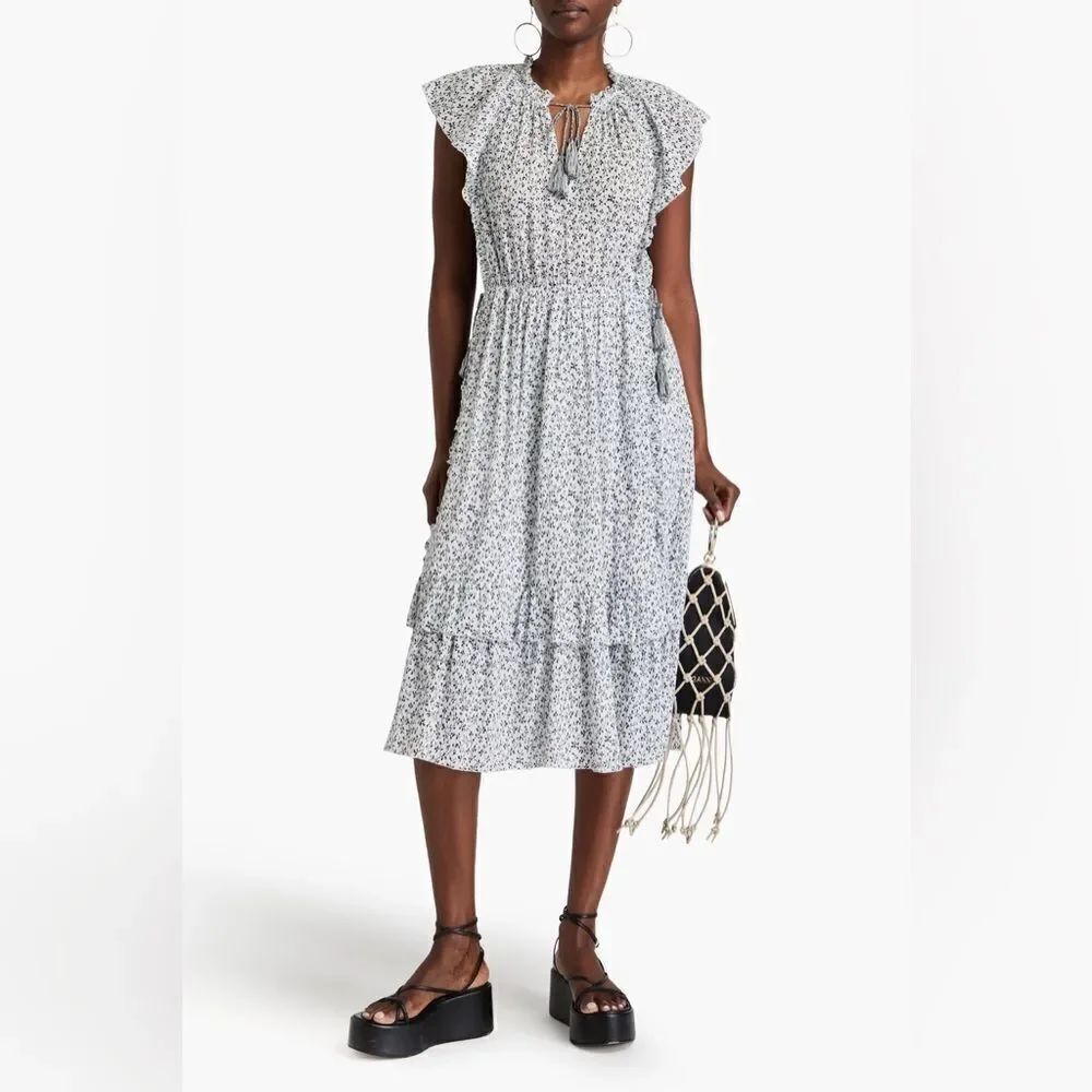 Ulla Johnson Anja Ruffled Dress